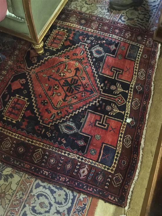 Azarbaijan red & blue rug